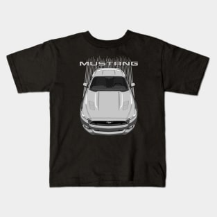 Mustang S550-GT-silver Kids T-Shirt